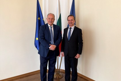 Meeting Between Deputy Minister Radi Naydenov and the Ambassador Extraordinary and Plenipotentiary of the Italian Republic, H.E. Marcello Apicella 